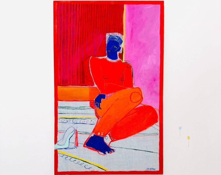 Xavier de Vilmorin,exposition Naître à soi, peinture contemporaine, H.D Galerie Paris, 45 rue Vivienne, Paris 2, Novembre- décembre 2025