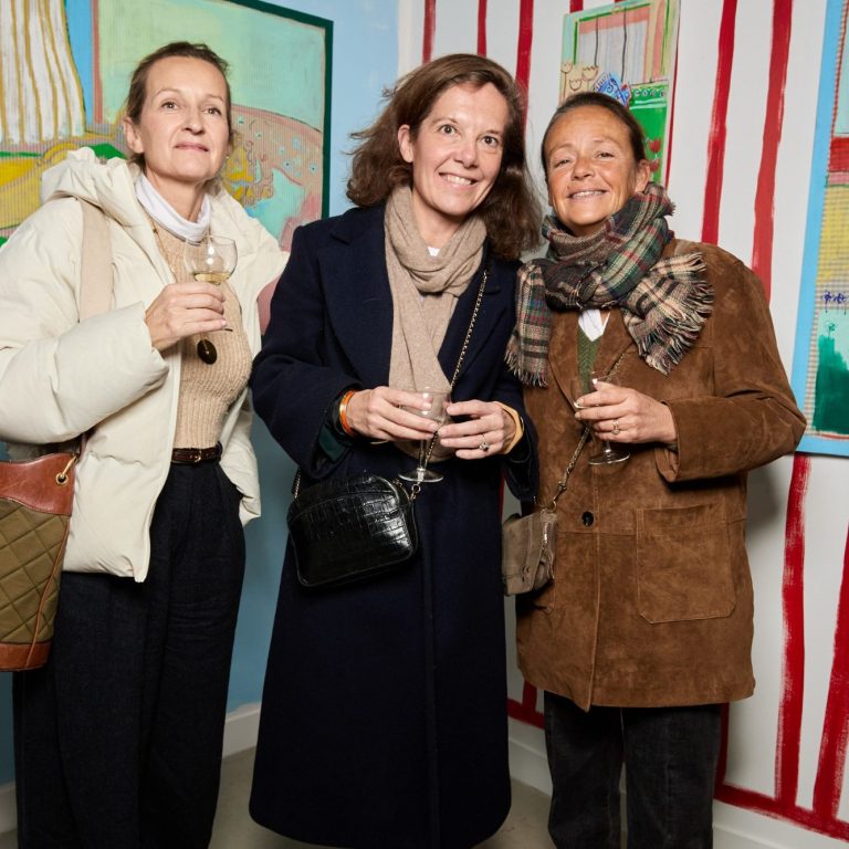 Vernissage de l'exposition Naître à soi, Xavier de Vilmorin, H.D Galerie Paris, 45 rue Vivienne, Paris 2, Novembre- décembre 2025