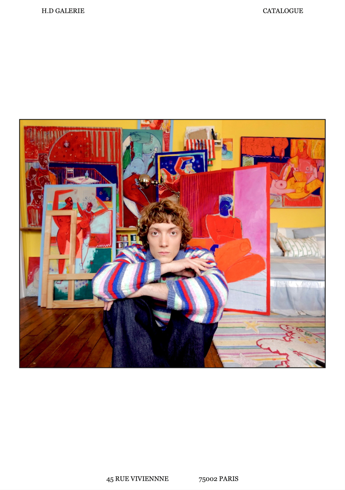 Xavier de Vilmorin, Naître à soi, H.D Galerie, 45 Rue Vivienne, Paris 2, novembre -décembre 2025