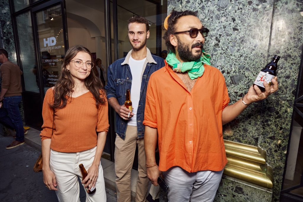 Invités au vernissage — JonOne, Paper Boy