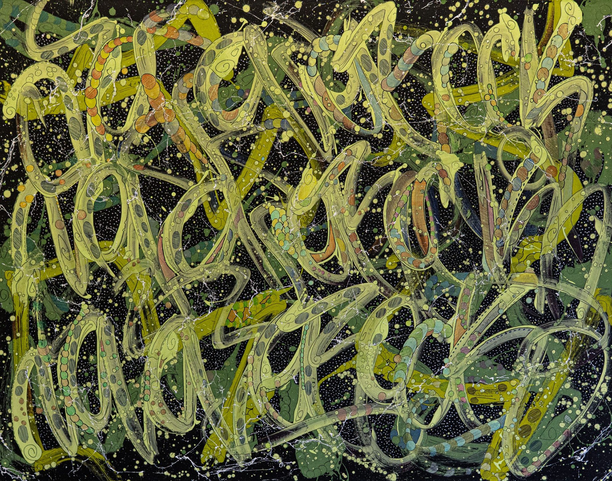 JonOne — Paper Boy | H.D Galerie Œuvre de JonOne présentée dans « Paper Boy », son exposition personnelle à H.D Galerie, Paris, du 10 au 23 septembre 2026