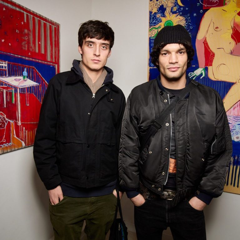 Vernissage de l'exposition Naître à soi, Xavier de Vilmorin, H.D Galerie Paris, 45 rue Vivienne, Paris 2, Novembre- décembre 2025