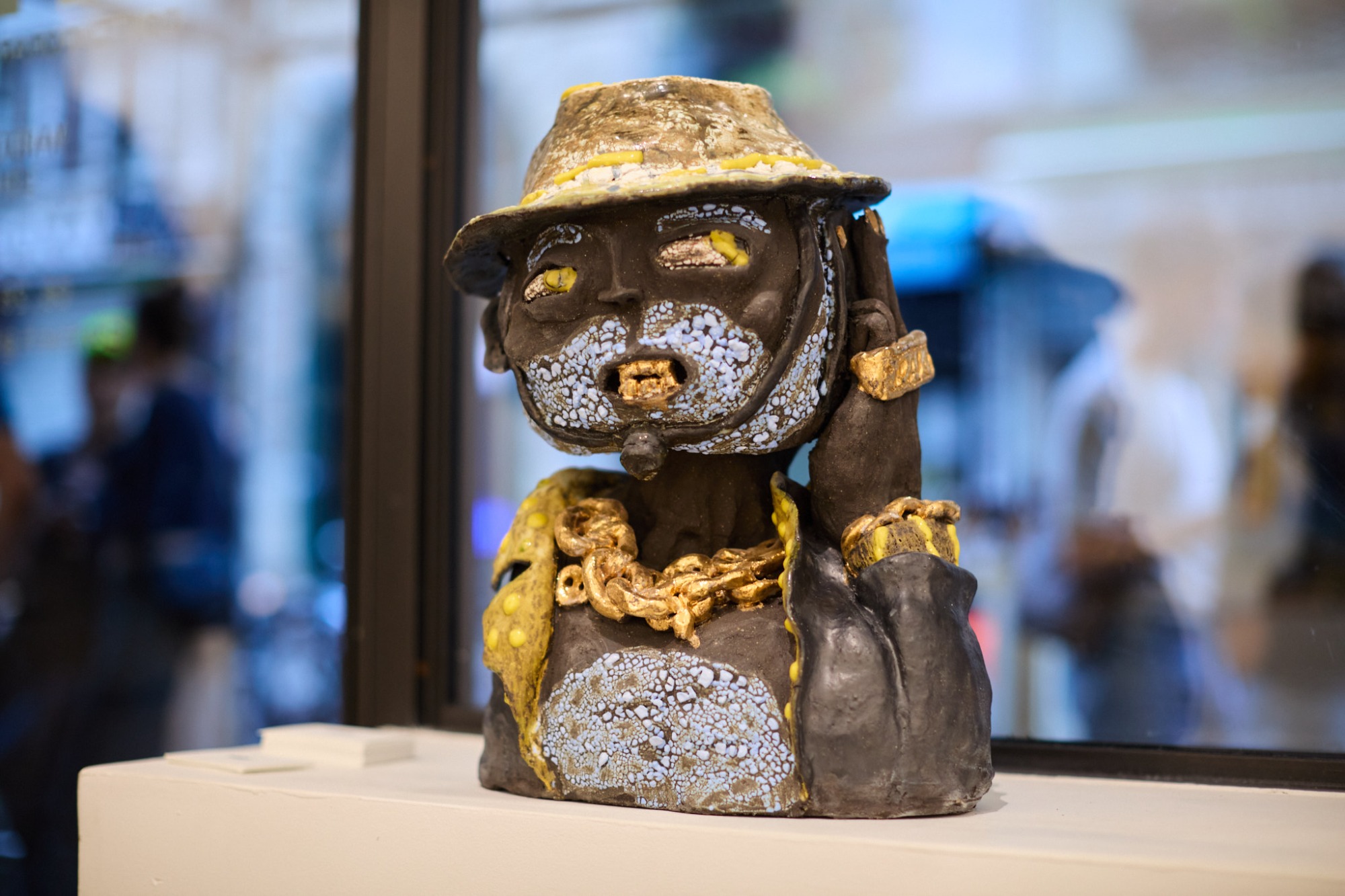 Théo Ouaki, Call you, Exposition "Paris - Marseille", Juin 2025, Présentée à H.D Galerie, 45 Rue Vivienne, Paris 2