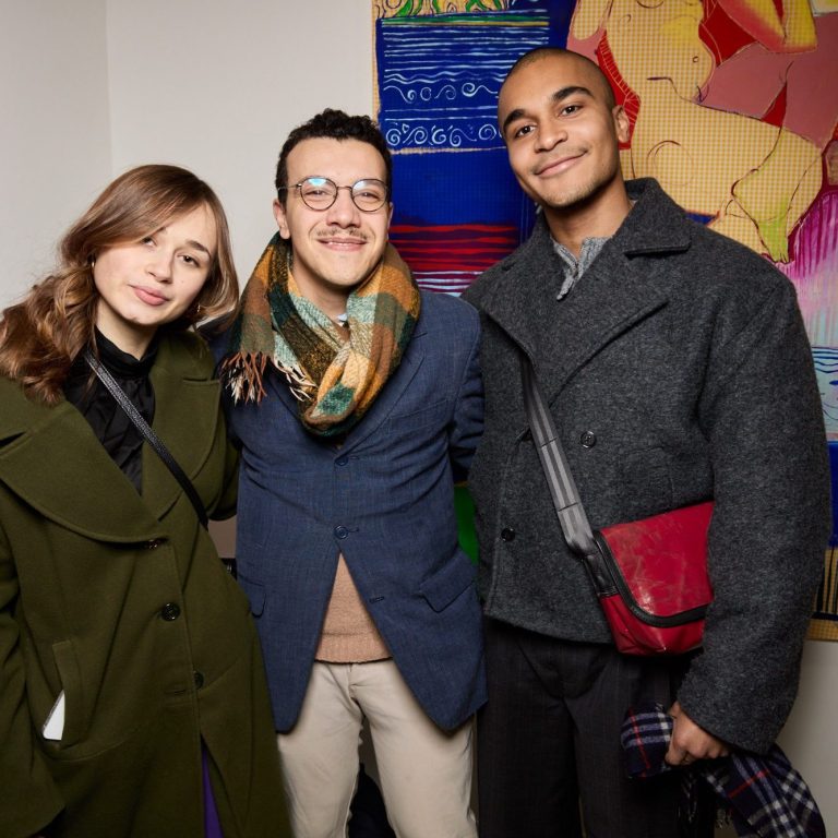 Vernissage de l'exposition Naître à soi, Xavier de Vilmorin, H.D Galerie Paris, 45 rue Vivienne, Paris 2, Novembre- décembre 2025