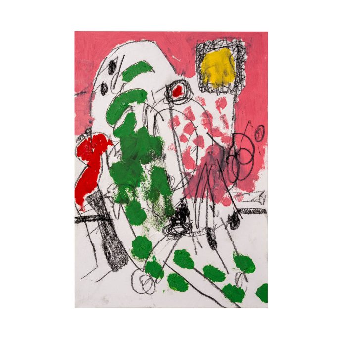 Oeuvre Composition numéro 2, Silvio Mildo, exposition Diary of madman, H.D Galerie, 45 Rue Vivienne, Paris 2 Oeuvre Composition numéro 2, Silvio Mildo, exposition Diary of madman, H.D Galerie, 45 Rue Vivienne, Paris 2