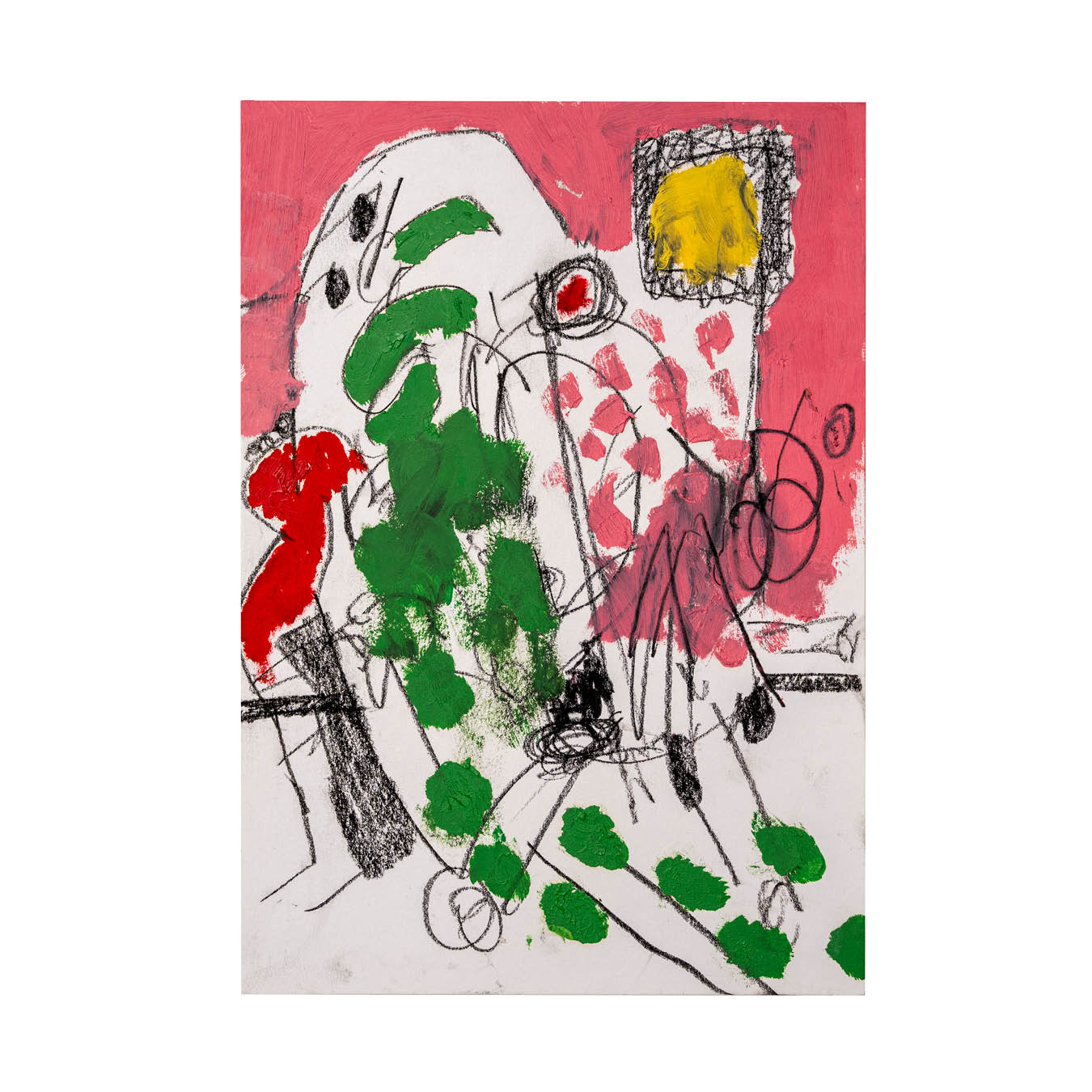 Oeuvre Composition numéro 2, Silvio Mildo, exposition Diary of madman, H.D Galerie, 45 Rue Vivienne, Paris 2 Oeuvre Composition numéro 2, Silvio Mildo, exposition Diary of madman, H.D Galerie, 45 Rue Vivienne, Paris 2