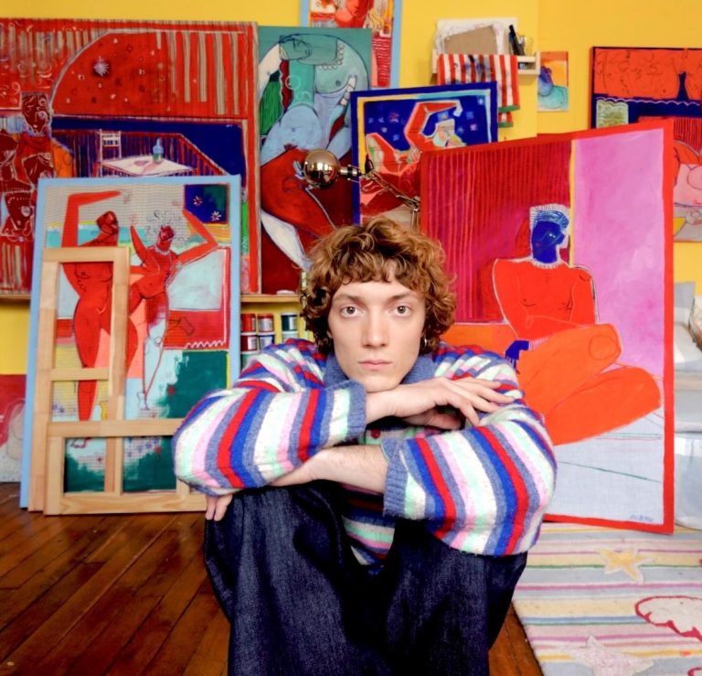 Exposition Naître à soi, Xavier de Vilmorin, H.D Galerie, 45 Rue Vivienne, Paris 2, décembre 2025 - janvier 2026