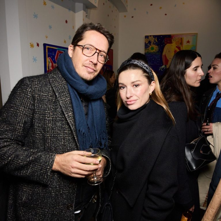 Vernissage de l'exposition Naître à soi, Xavier de Vilmorin, H.D Galerie Paris, 45 rue Vivienne, Paris 2, Novembre- décembre 2025