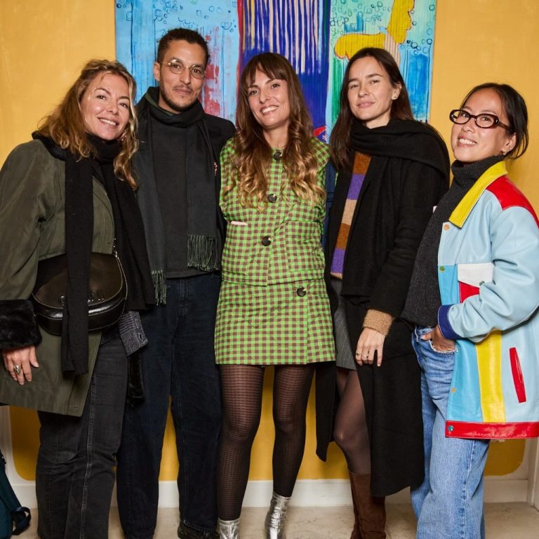 Hamza Djelassi et Amélie Challéat,Vernissage de l'exposition Naître à soi,H.D Galerie Paris,45 rue Vivienne, Paris 2, Novembre- décembre2025