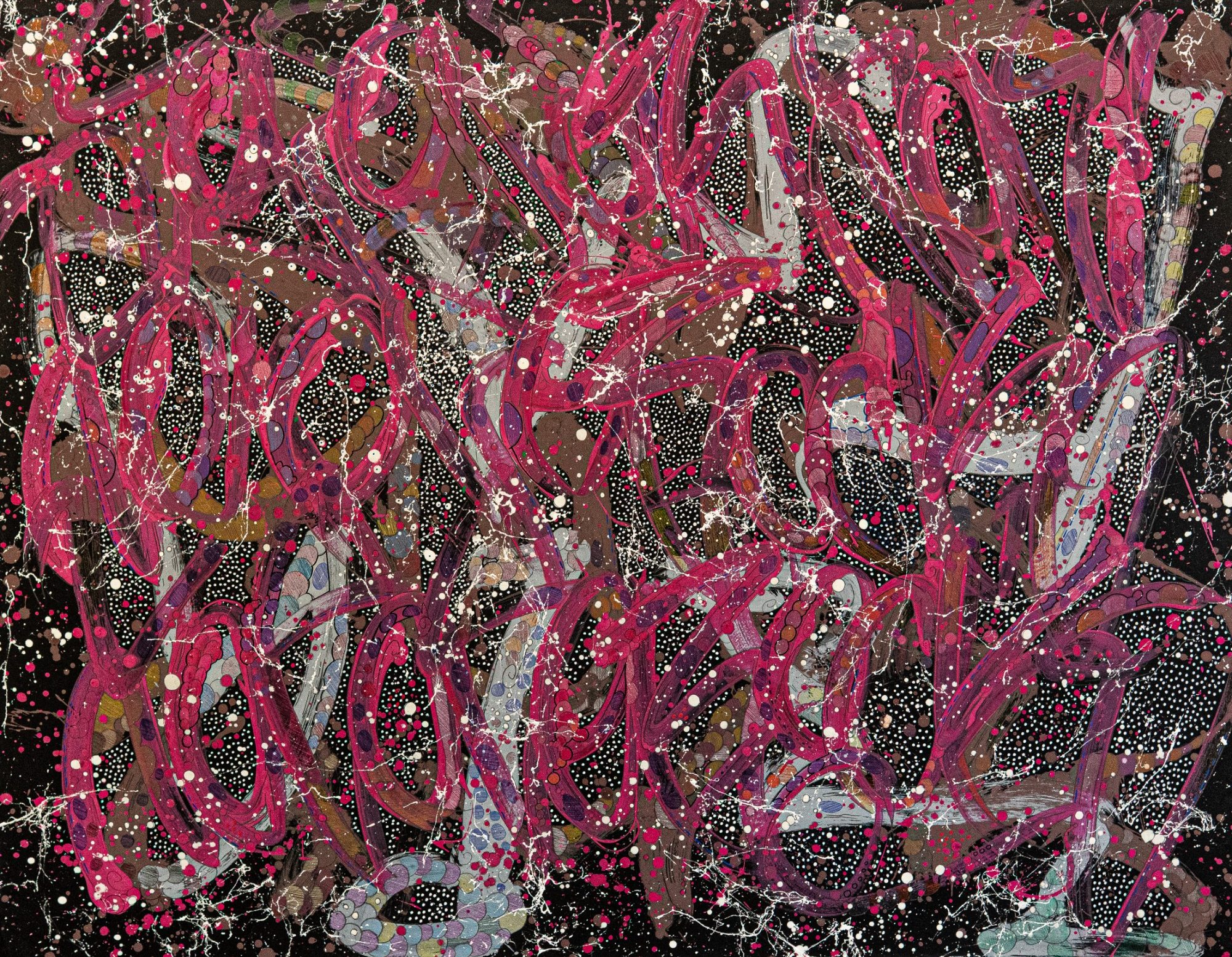 JonOne — Paper Boy | H.D Galerie Œuvre de JonOne présentée dans « Paper Boy », son exposition personnelle à H.D Galerie, Paris, du 10 au 23 septembre 2026