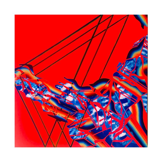 Oeuvre Goldo II, de Nicolas Panayotou, Exposition "Souviens-toi du futur", H.D Galerie, 45 Rue Vivienne, Paris 2, Octobre 2025