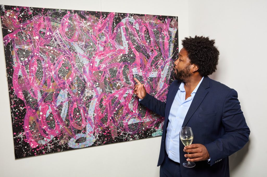 Portraits devant les œuvres — L’univers de JonOne