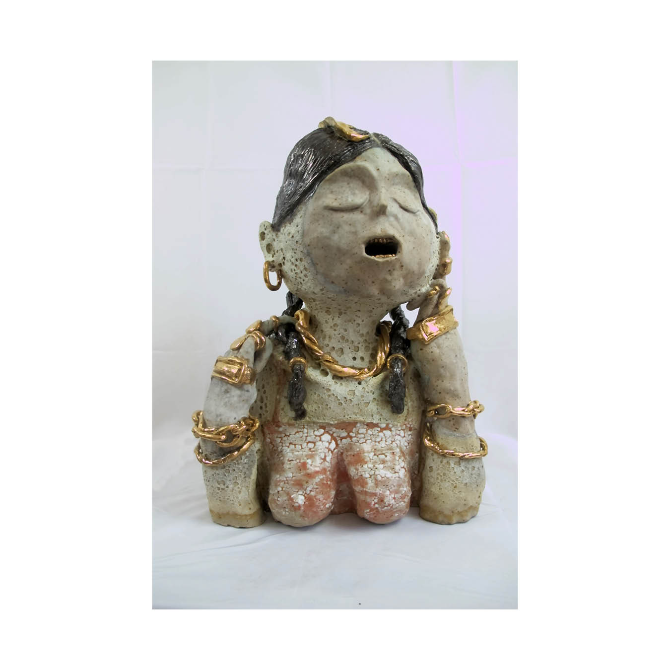 Théo Ouaki, Closes your eyes, Exposition "Paris - Marseille", Juin 2025, Présentée à H.D Galerie, 45 Rue Vivienne, Paris 2