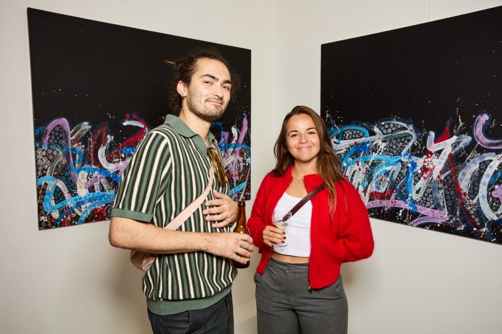 Portraits devant les œuvres — L’univers de JonOne