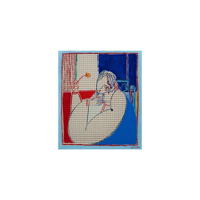 Pétale d'amour de Xavier de Vilmorin, exposition Naître à soi chez H.D Galerie, Paris