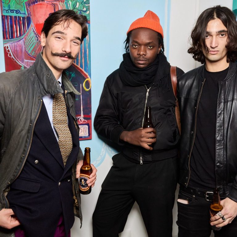 Vernissage de l'exposition Naître à soi, Xavier de Vilmorin, H.D Galerie Paris, 45 rue Vivienne, Paris 2, Novembre- décembre 2025