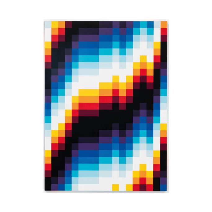 Felipe Pantone - Chromadynamica 95, Présentée à H.D Galerie, 45 Rue Vivienne, Paris 2 Felipe Pantone - Chromadynamica 95, Présentée à H.D Galerie, 45 Rue Vivienne, Paris 2