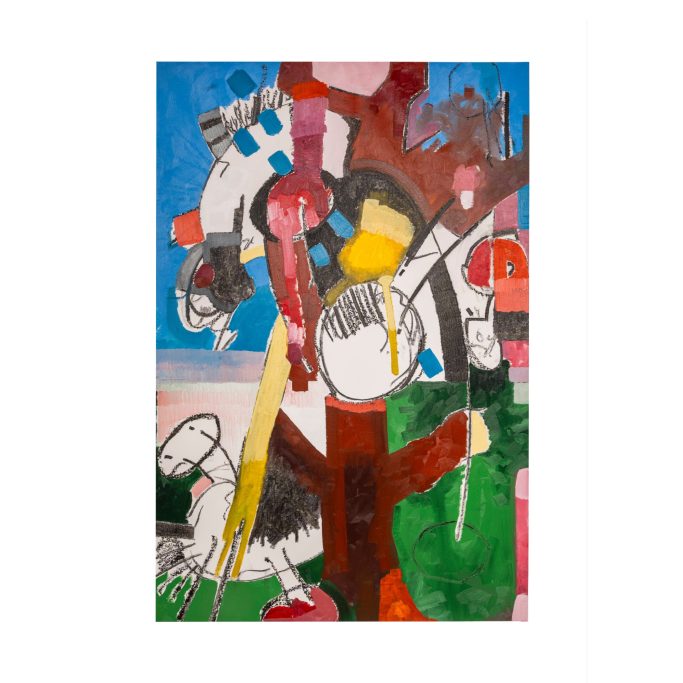 Paysage vers Graveson, Silvio Mildo, Exposition Diary of madman, H.D Galerie, 45 Rue Vivienne, Paris 2 Paysage vers Graveson, Silvio Mildo, Exposition Diary of madman, H.D Galerie, 45 Rue Vivienne, Paris 2