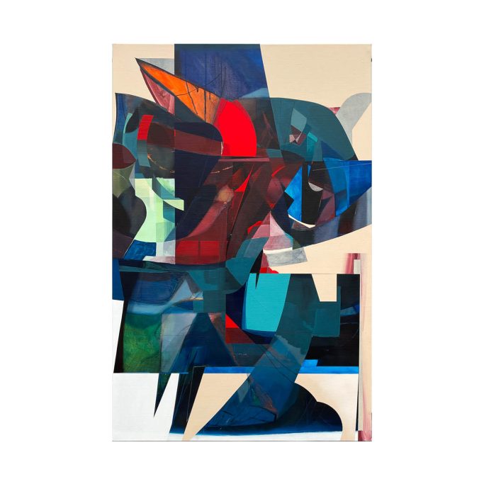 Pavel Rtue, Sans Titre, Exposition "Interférences" Duo Show, H.D Galerie, 45 Rue Vivienne, Paris 2, Novembre 2024