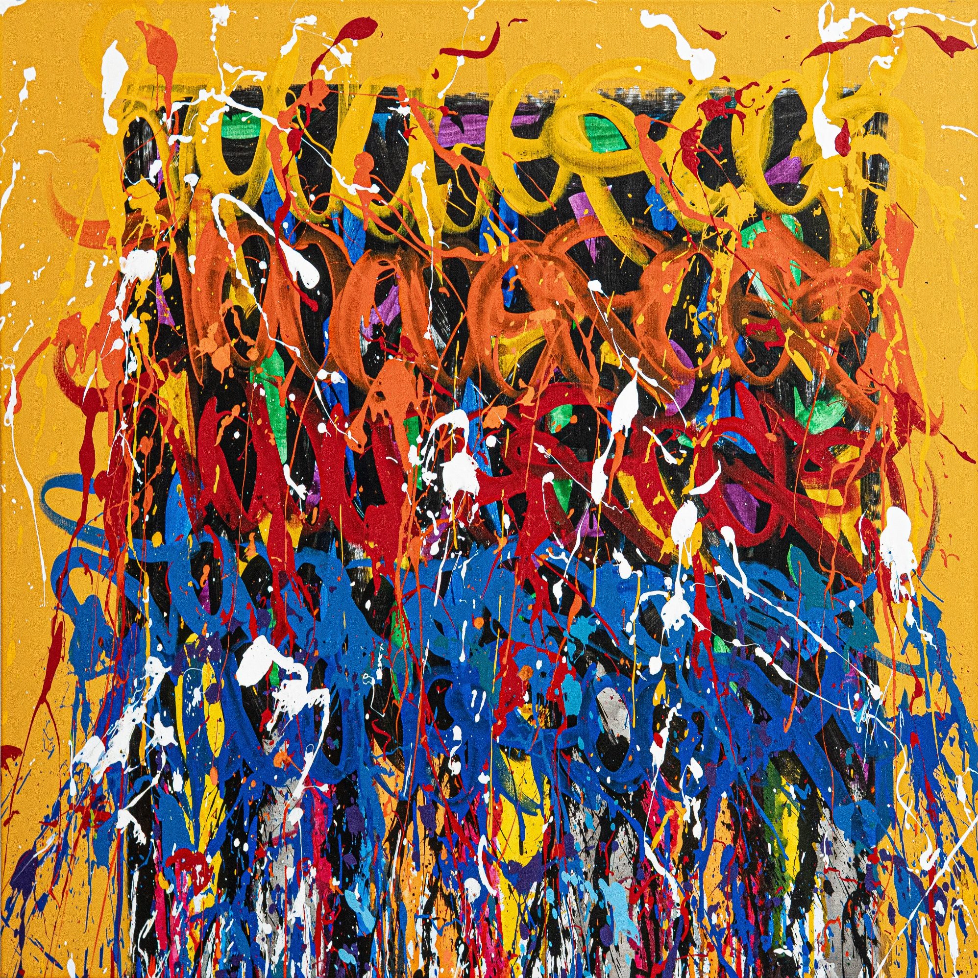 JonOne — Paper Boy | H.D Galerie Œuvre de JonOne présentée dans « Paper Boy », son exposition personnelle à H.D Galerie, Paris, du 10 au 23 septembre 2026