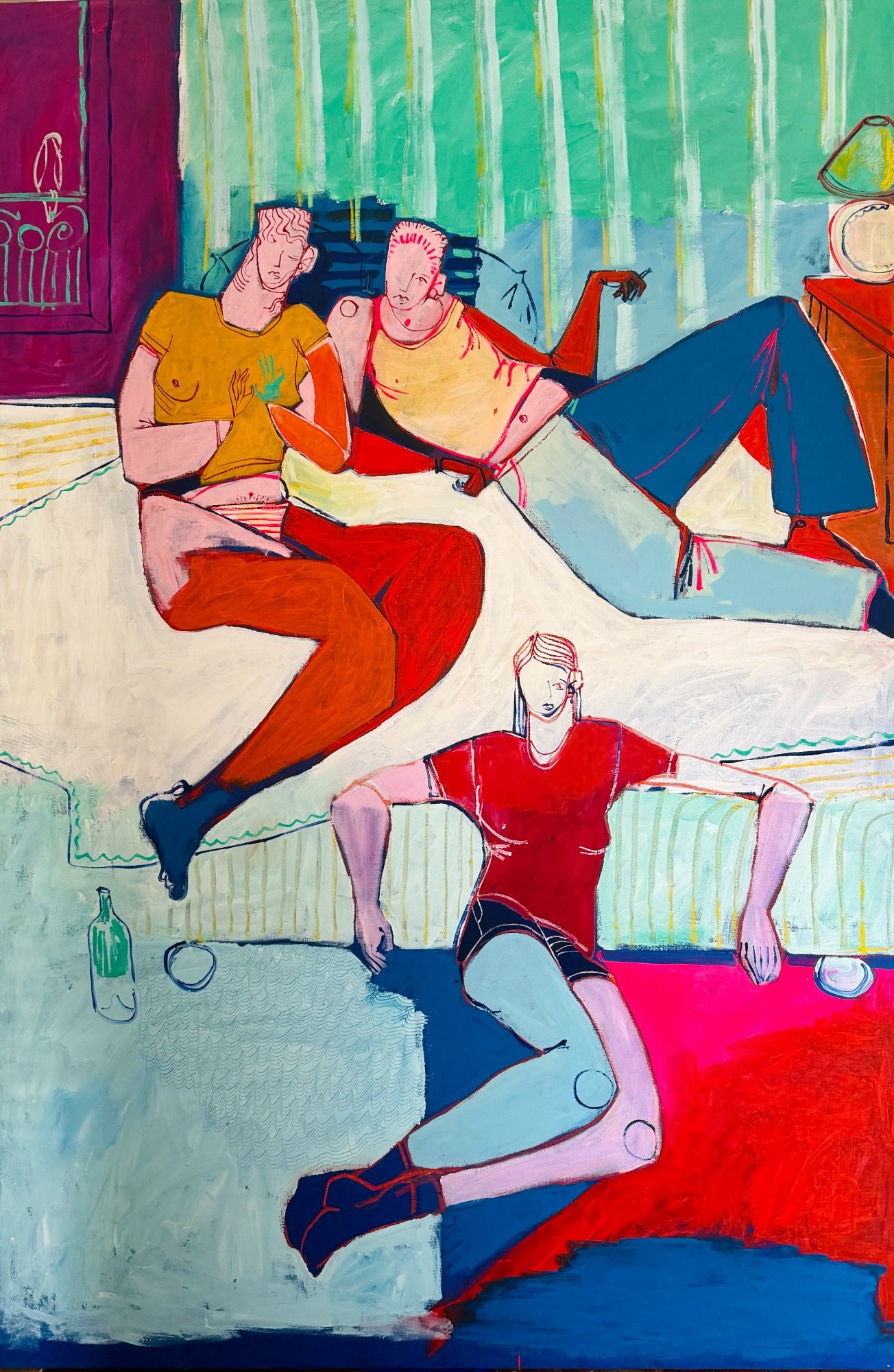 Xavier de Vilmorin – Catalogue des œuvres | H.D Galerie – Moderne Art Fair 2026 Œuvres originales de Xavier de Vilmorin, peintures contemporaines sur toile et tissu présentées par H.D Galerie à la Moderne Art Fair 2026