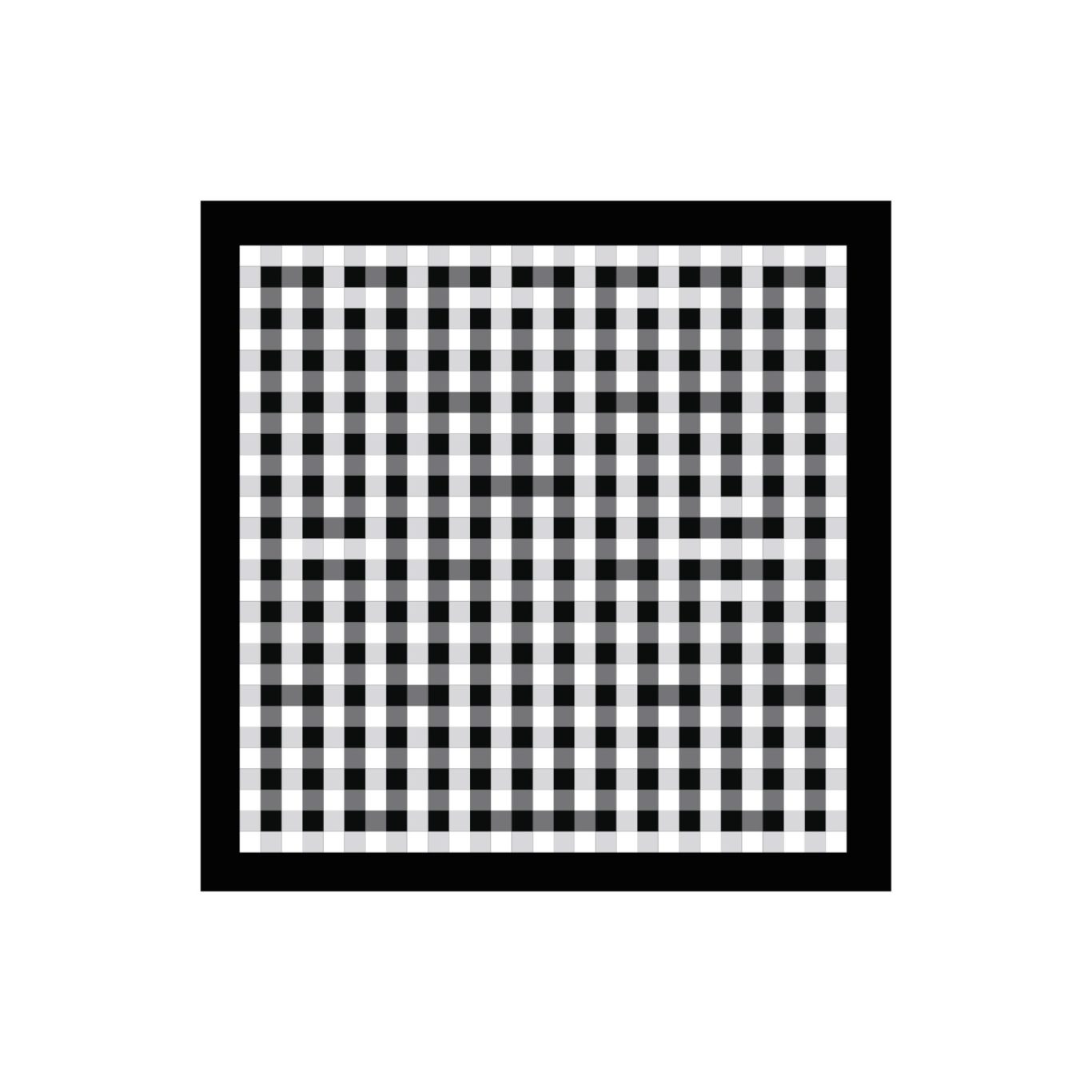 Tirage « New Squares - Grey​ » de L'Atlas, signé et numéroté, édité à 20 exemplaires.