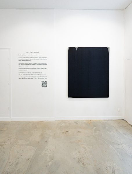 Détail de l'exposition Gravity Vue de l'exposition Gravity avec œuvres de Alex Kuznetsov