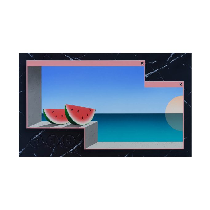 Low Bros, Sappy Hour, Exposition "Window Views", H.D Galerie, 45 Rue Vivienne, Paris 2, Mars 2024 Low Bros, Sappy Hour, Exposition "Window Views", H.D Galerie, 45 Rue Vivienne, Paris 2, Mars 2024