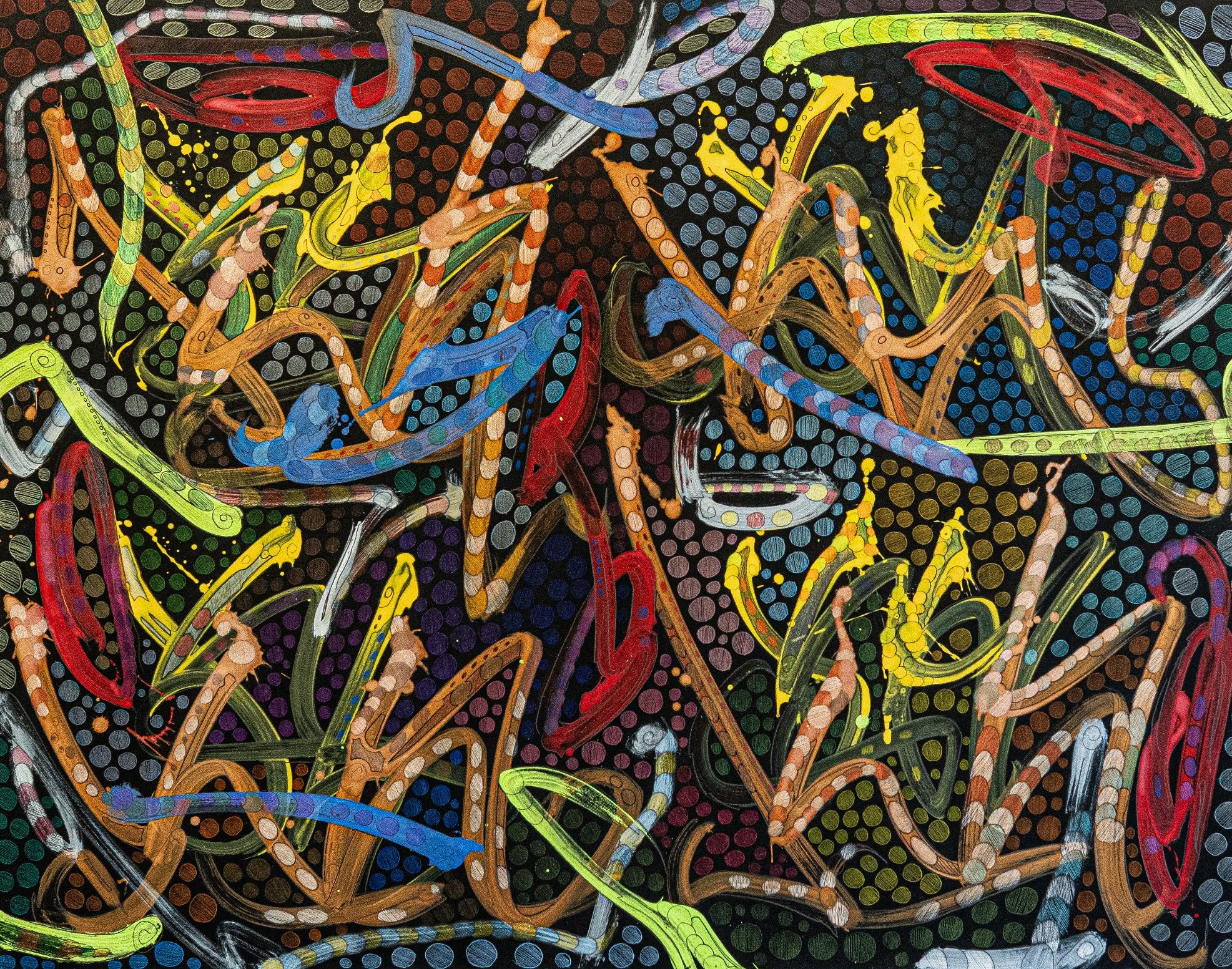 JonOne — Paper Boy | H.D Galerie Œuvre de JonOne présentée dans « Paper Boy », son exposition personnelle à H.D Galerie, Paris, du 10 au 23 septembre 2026