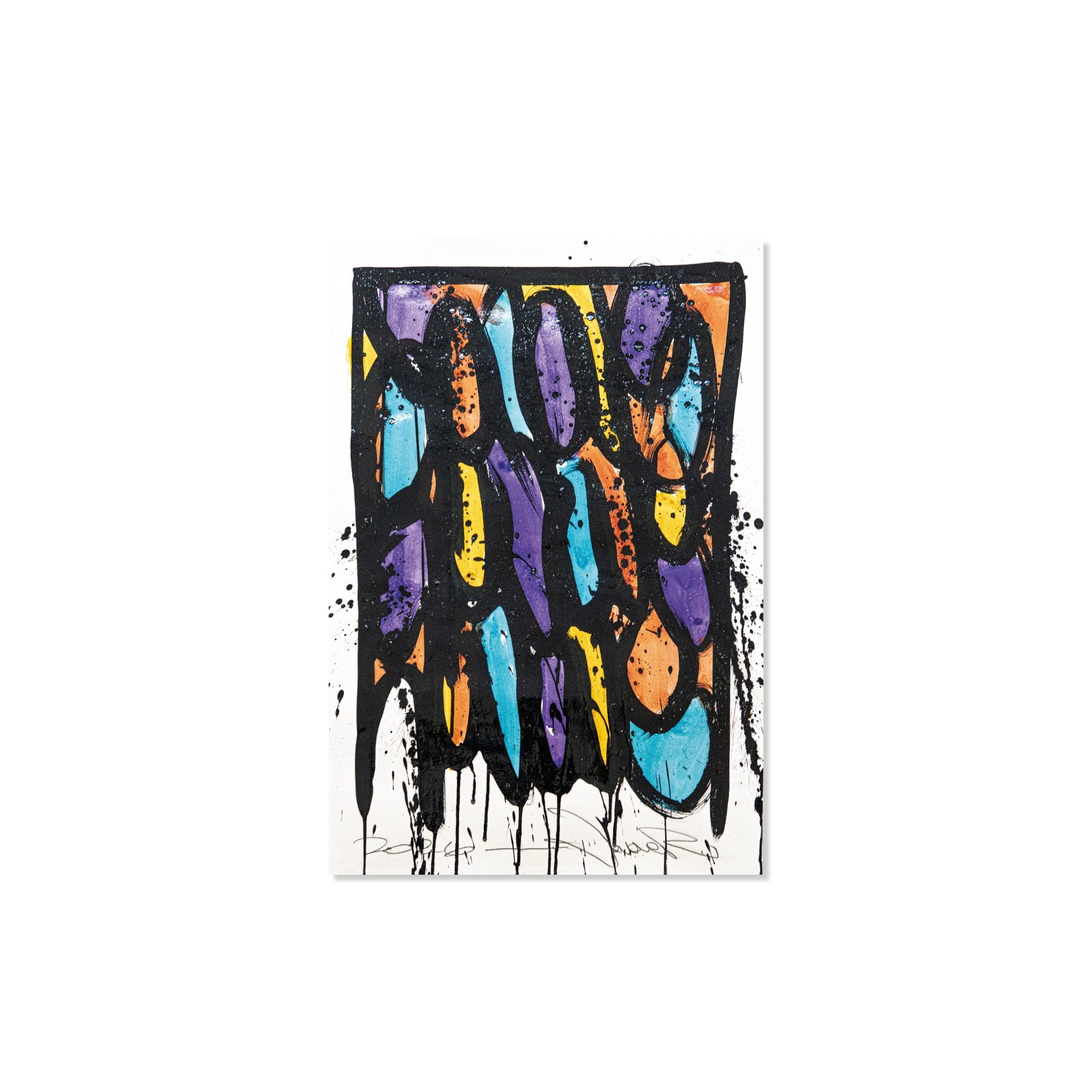 JonOne — Paper Boy | H.D Galerie Œuvre de JonOne présentée dans « Paper Boy », son exposition personnelle à H.D Galerie, Paris, du 10 au 23 septembre 2026