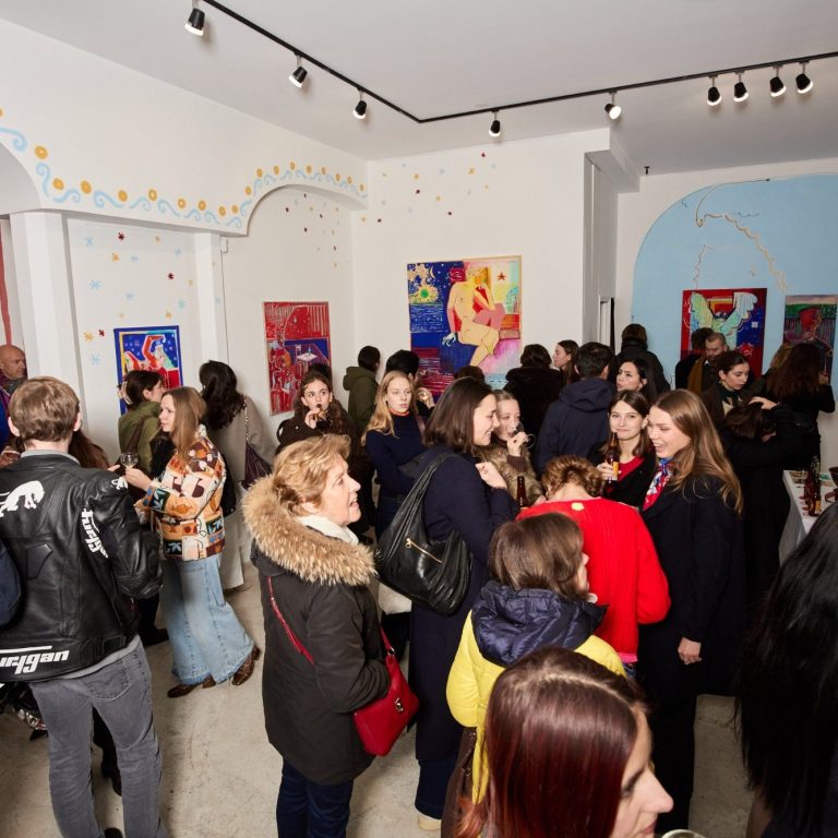 Vernissage de l'exposition Naître à soi, Xavier de Vilmorin, H.D Galerie Paris, 45 rue Vivienne, Paris 2, Novembre- décembre 2025